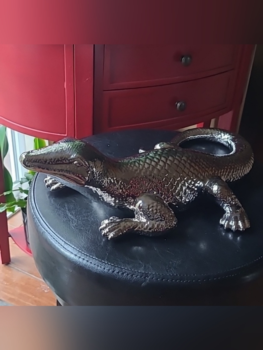 Large Reptile Sculpture